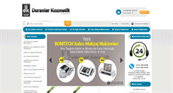 Desktop Screenshot of duranlarkozmetik.com